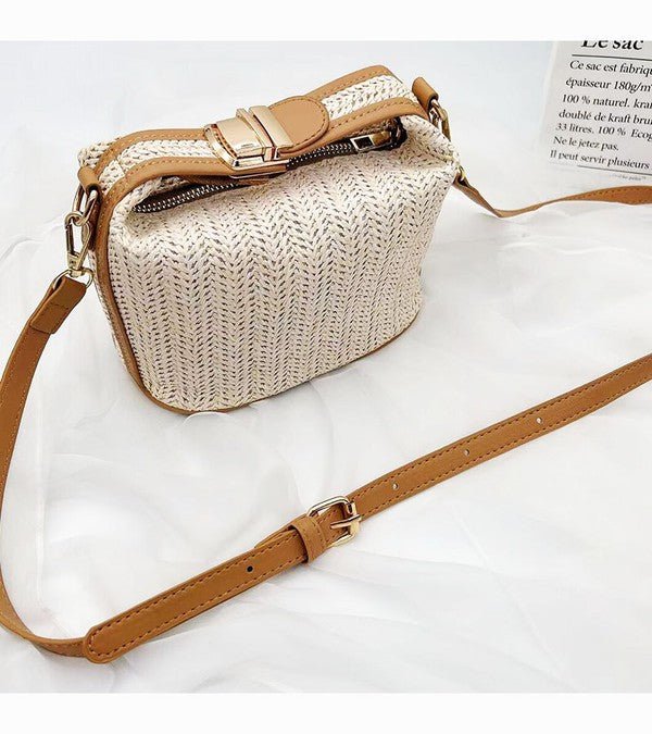 Imani Crochet Top Handle Crossbody - Global Village Kailua Boutique