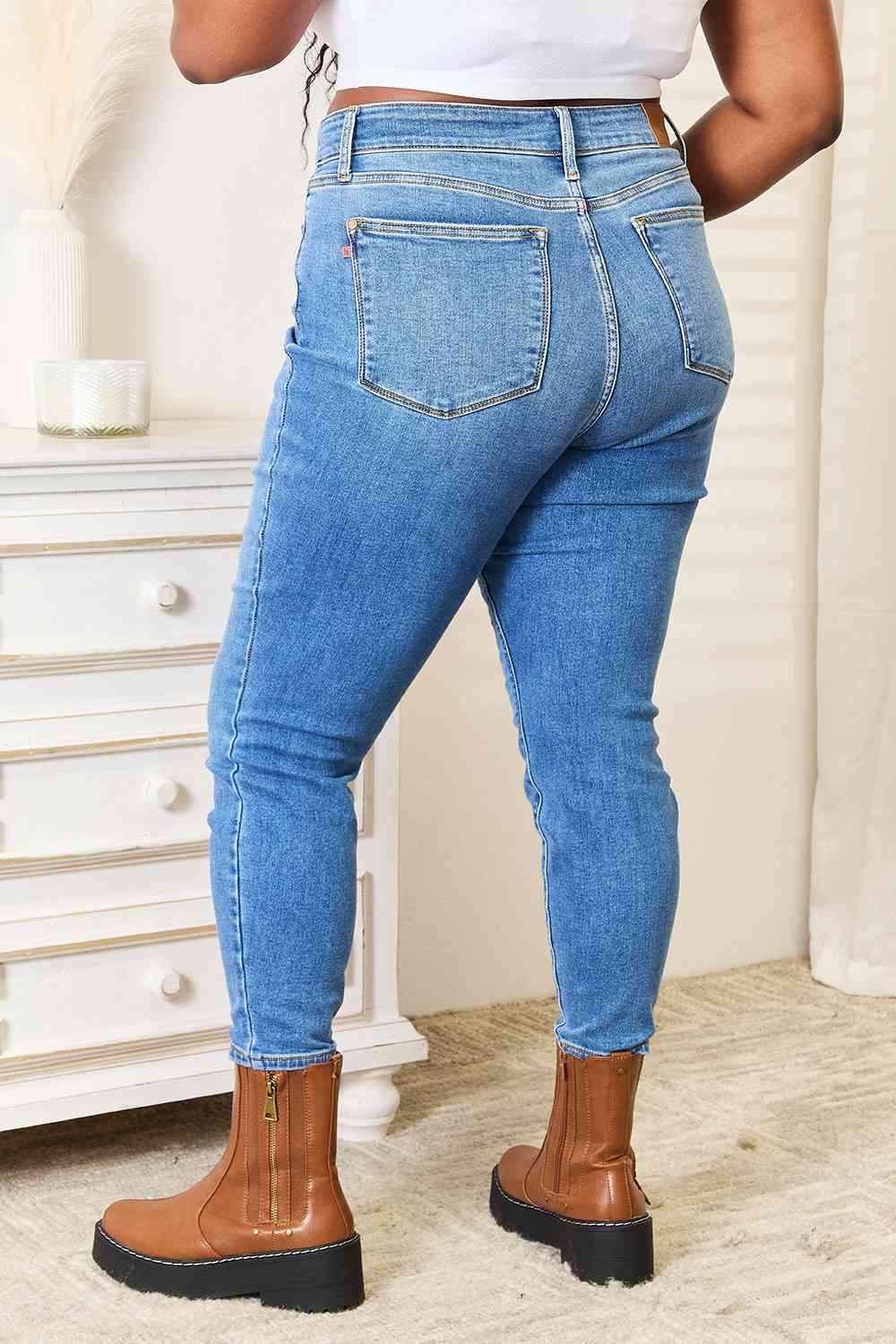 Judy Blue High Waist Skinny Jeans - Global Village Kailua Boutique