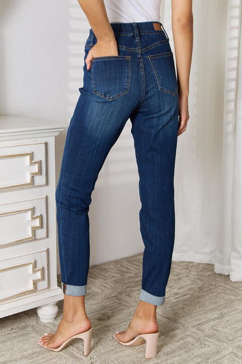 Judy Blue Skinny Cropped Jeans - Global Village Kailua Boutique