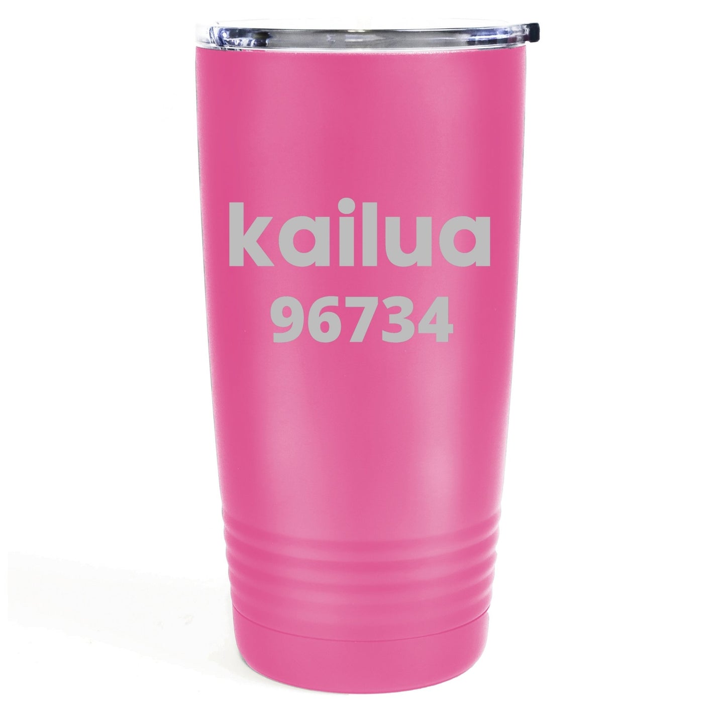 Kailua 96734 20oz Etched Tumbler Global Village Kailua Boutique