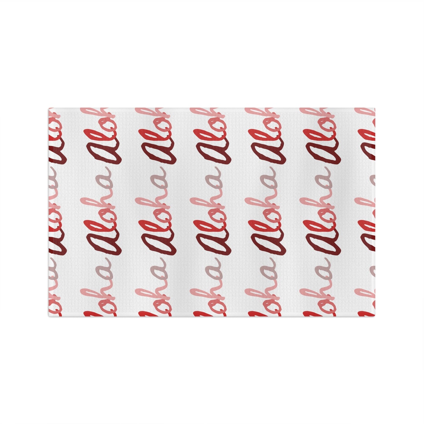 Kitchen Towel Aloha Red Scale - Global Village Kailua Boutique