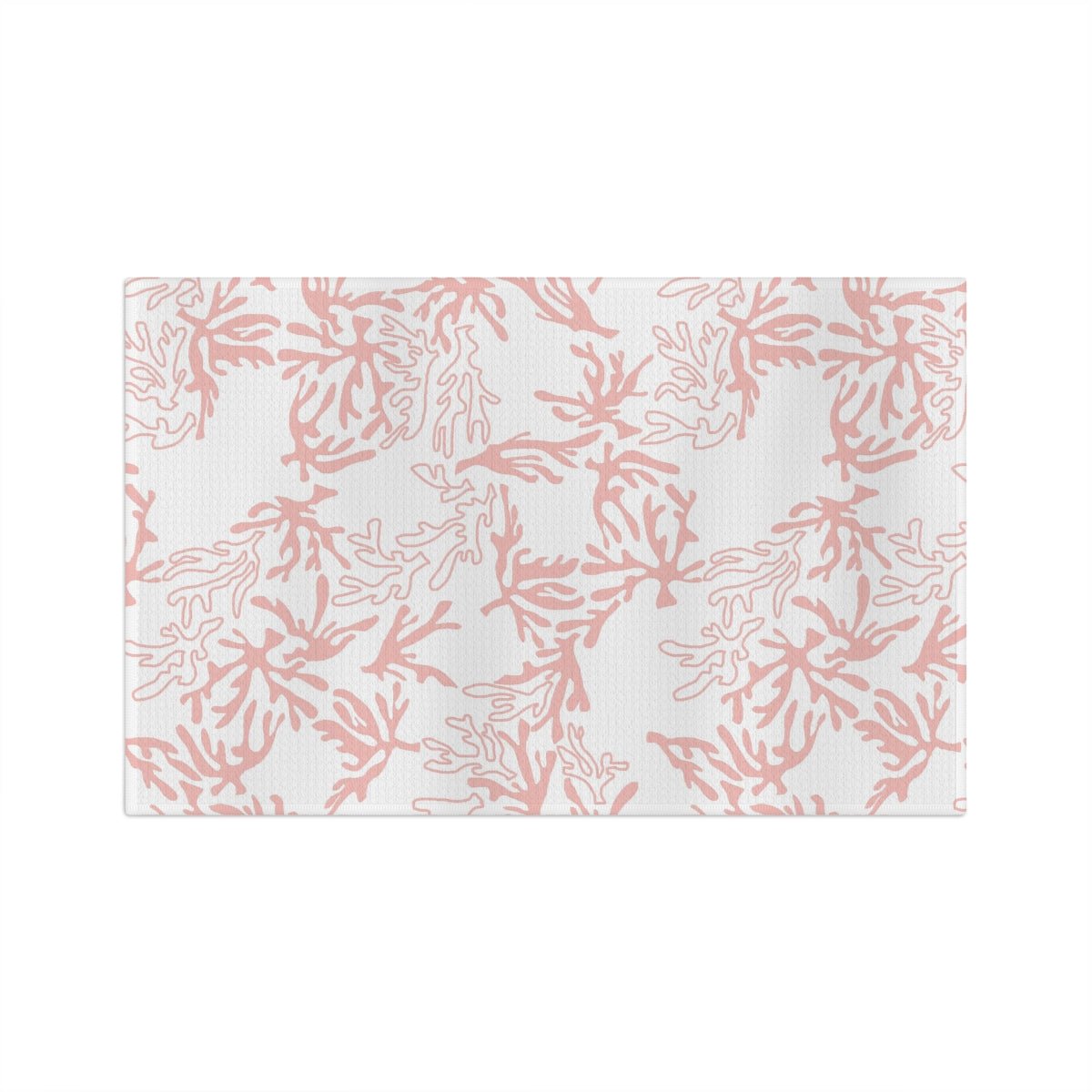 Kitchen Towel Coral Pale Pink Global Village Kailua Boutique