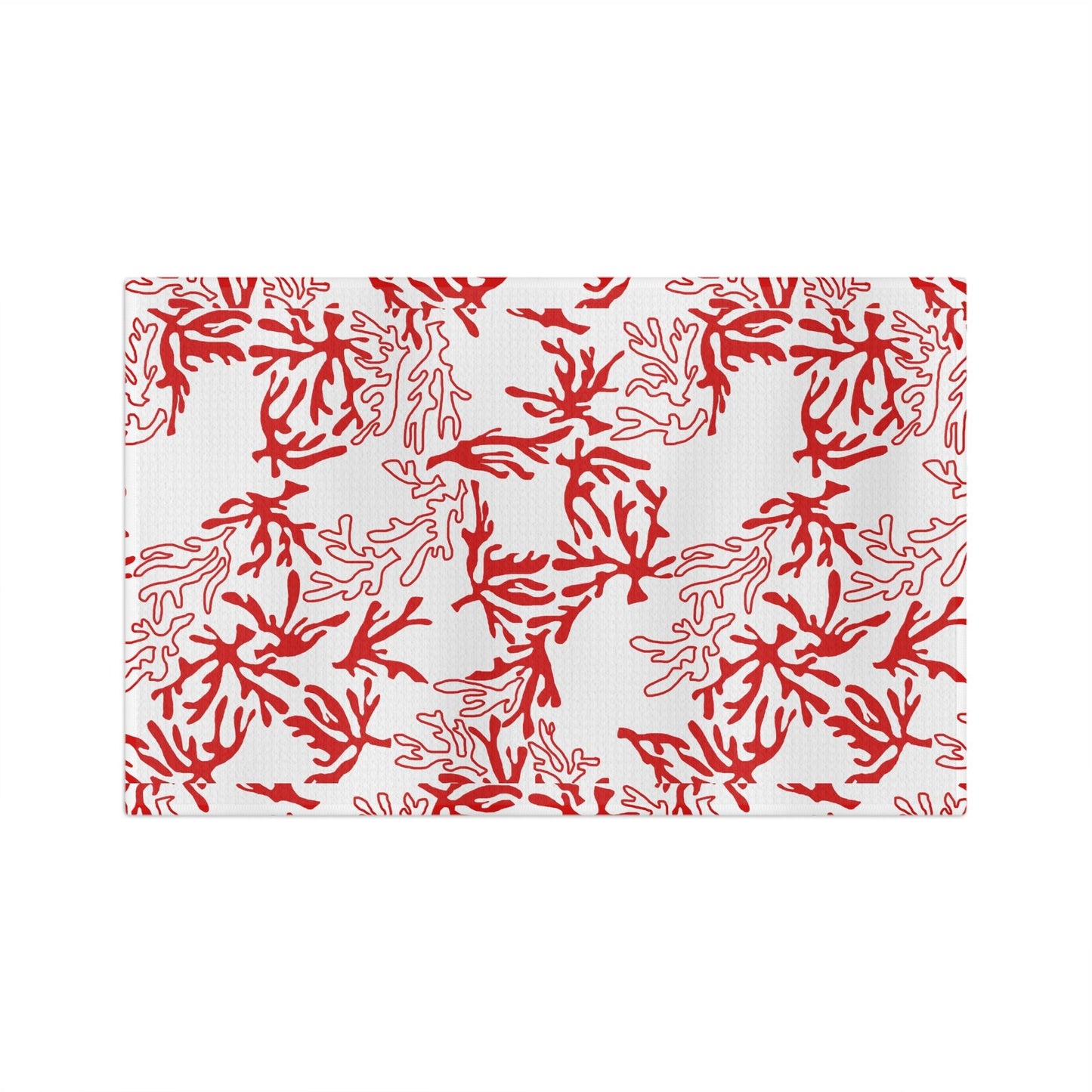Kitchen Towel Coral Red - Global Village Kailua Boutique
