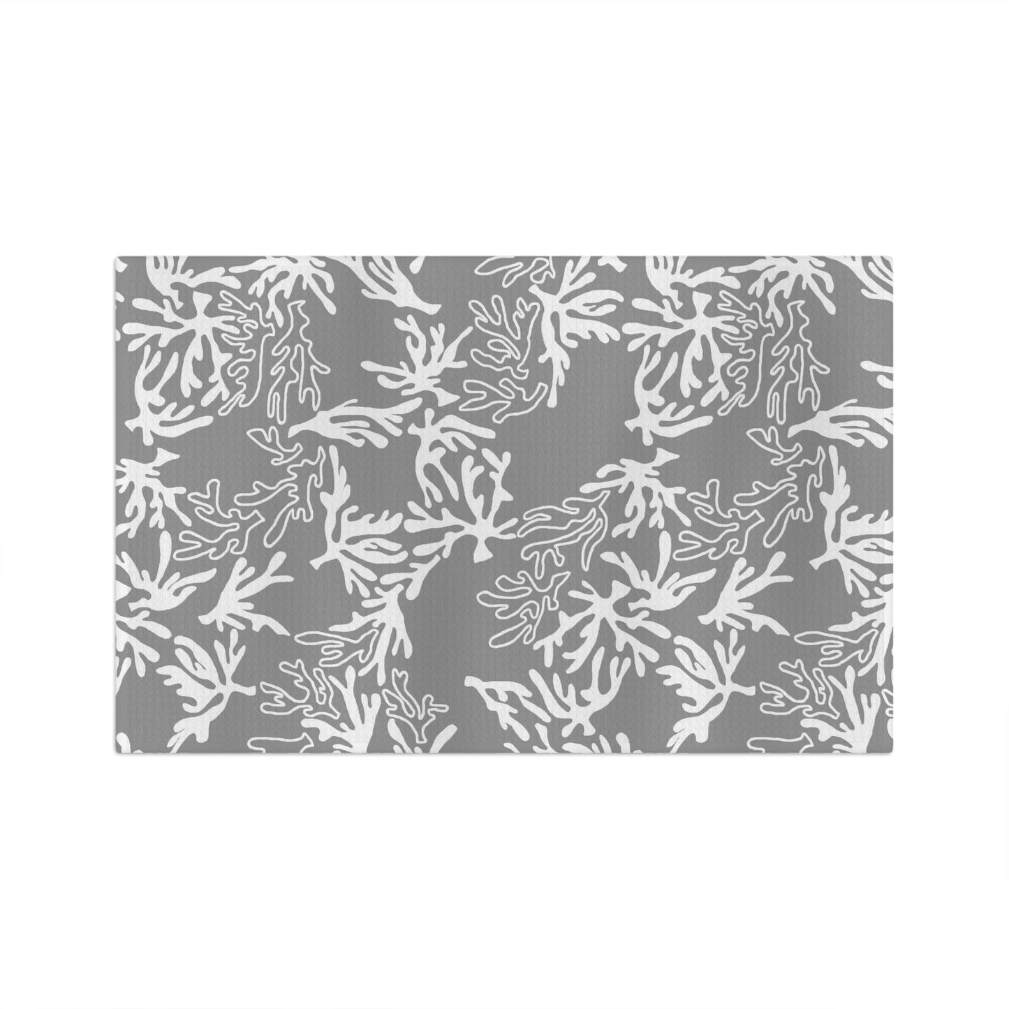 Kitchen Towel Coral Sharkskin Grey - Global Village Kailua Boutique