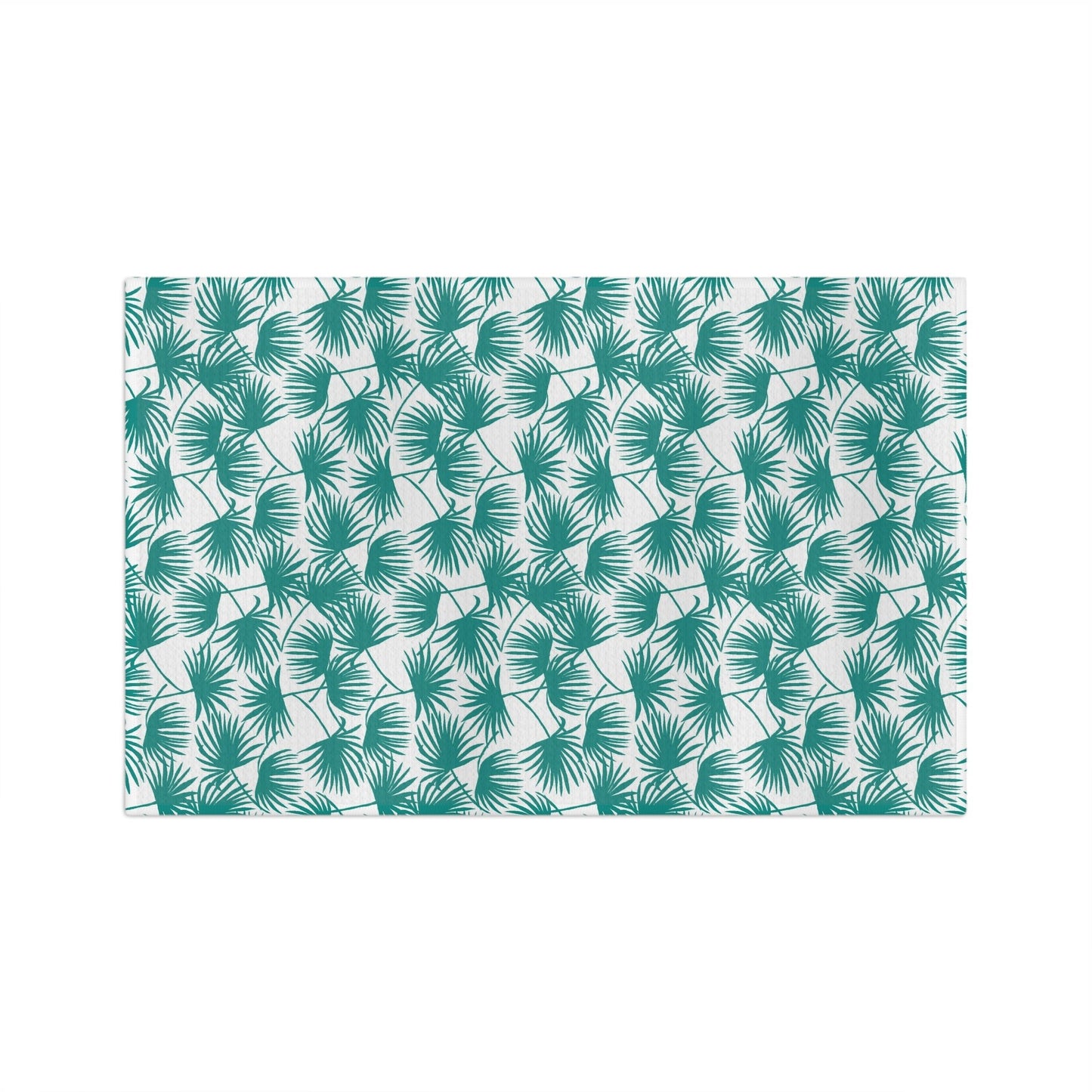 Kitchen Towel Fan PalmTeal - Global Village Kailua Boutique