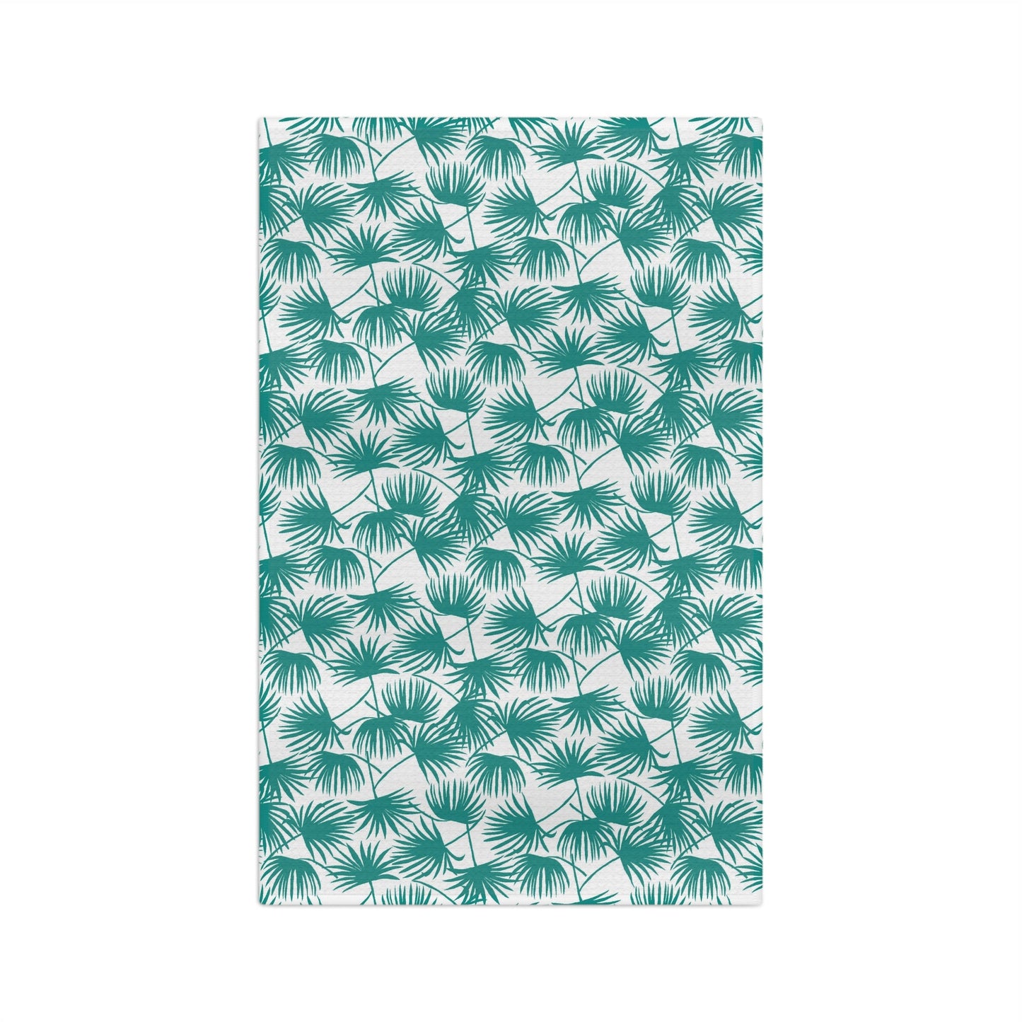 Kitchen Towel Fan PalmTeal - Global Village Kailua Boutique