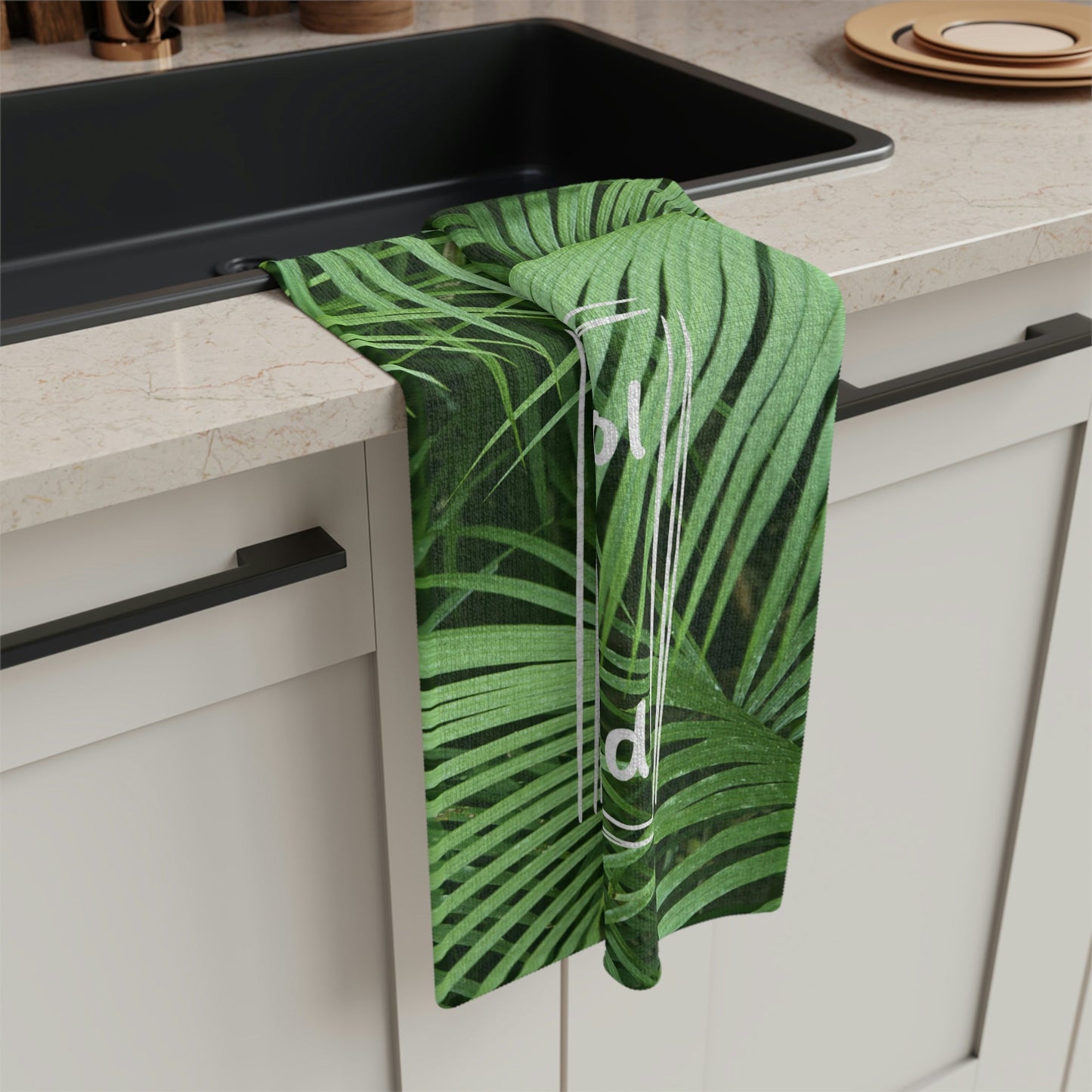Kitchen Towel Keep Palm - Global Village Kailua Boutique
