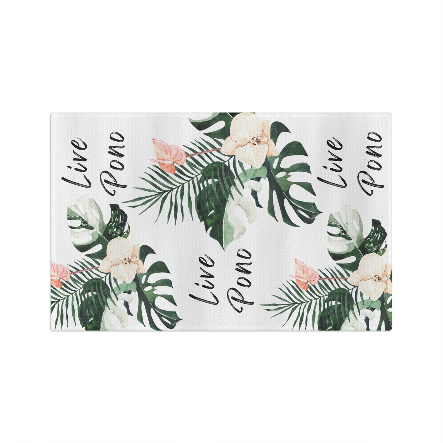 Kitchen Towel Live Pono Tropical - Global Village Kailua Boutique