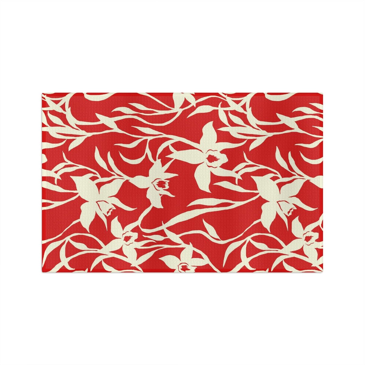 Kitchen Towel Orchid Red Global Village Kailua Boutique