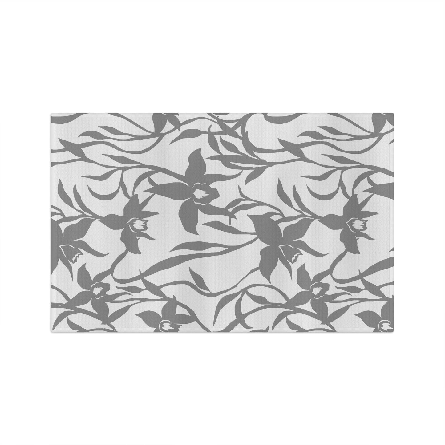 Kitchen Towel Orchid Ink Charcoal - Global Village Kailua Boutique