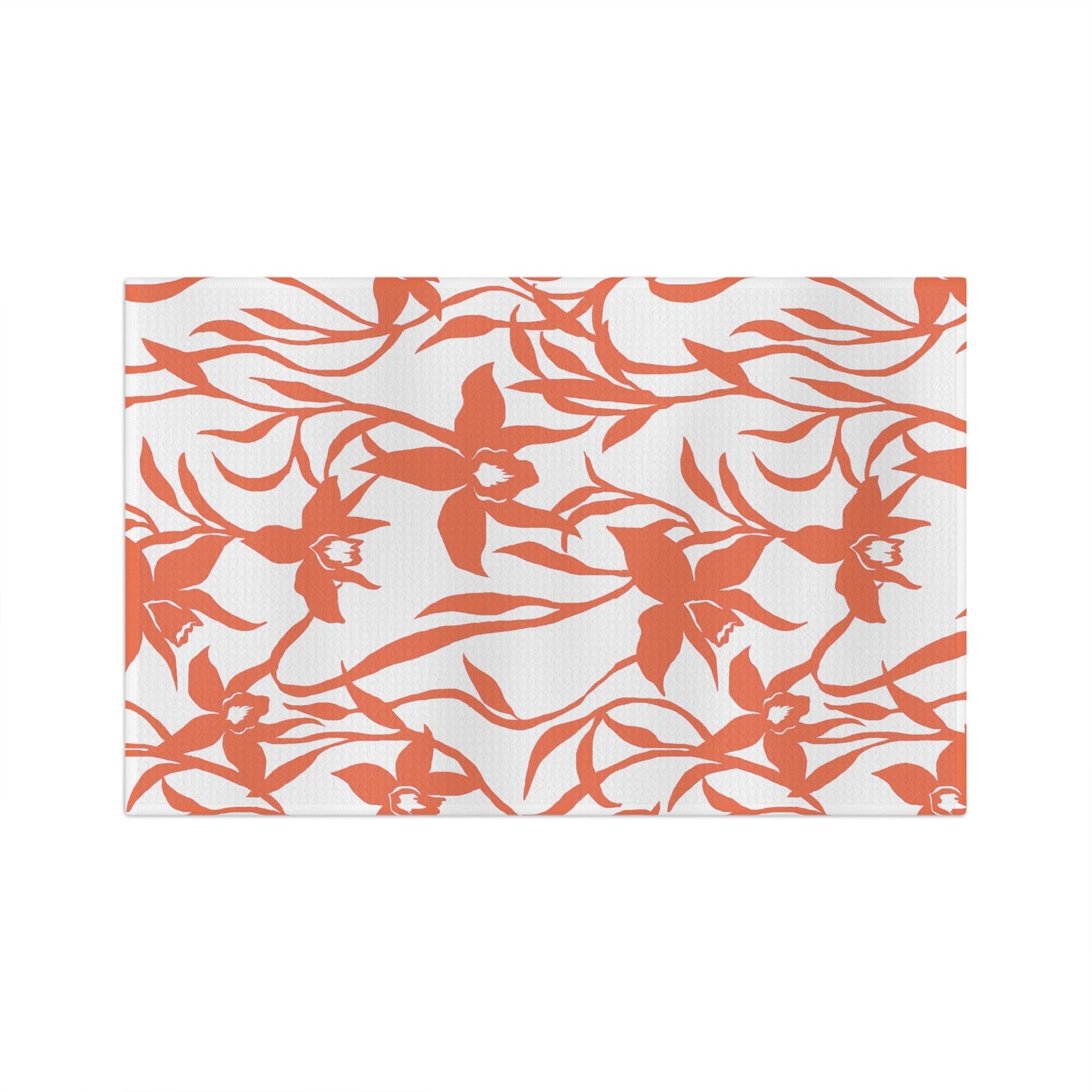 Kitchen Towel Orchid Pumpkin - Global Village Kailua Boutique