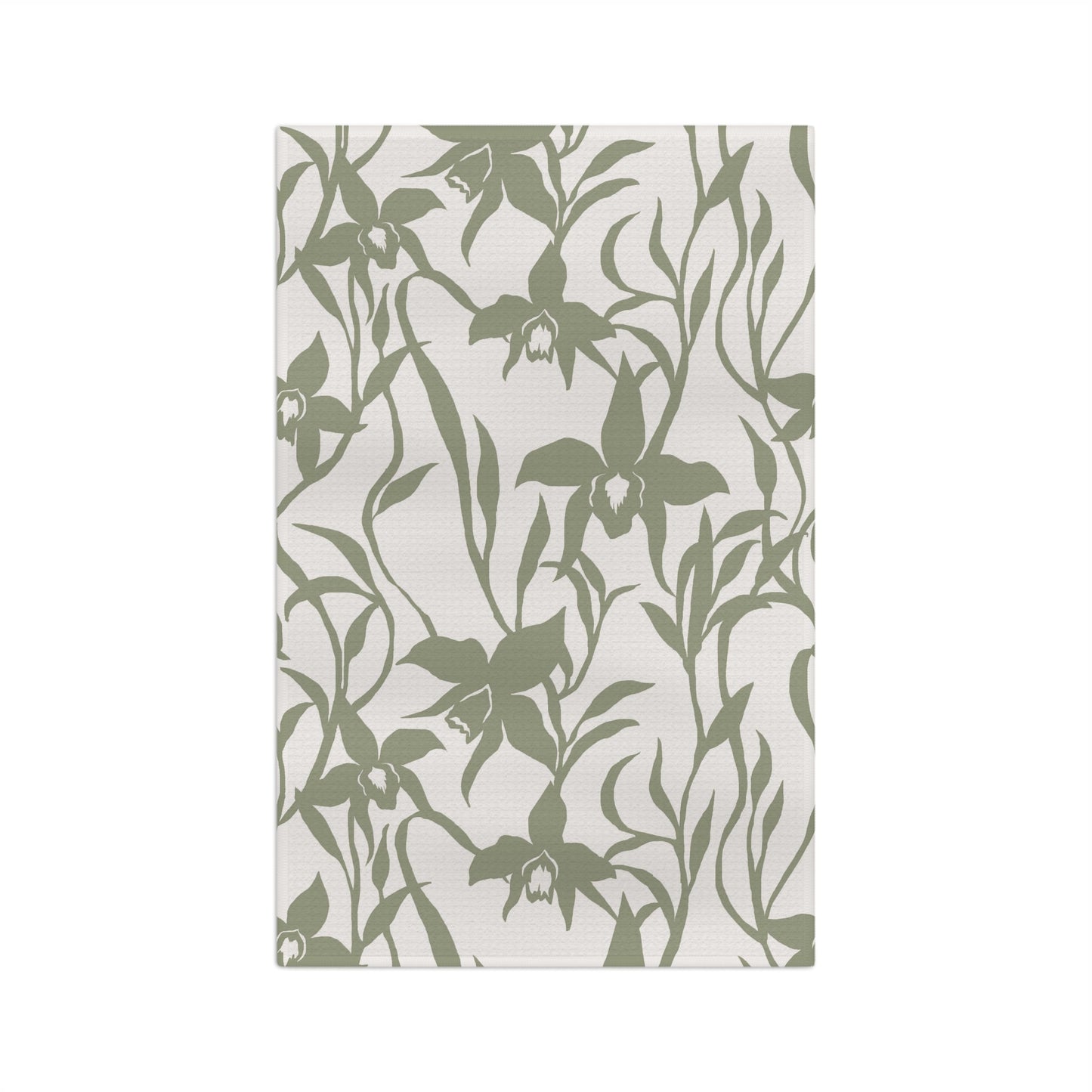 Kitchen Towel Orchid Sage - Global Village Kailua Boutique