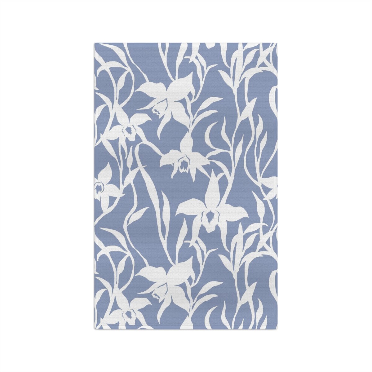 Kitchen Towel Orchid Stone Blue Global Village Kailua Boutique