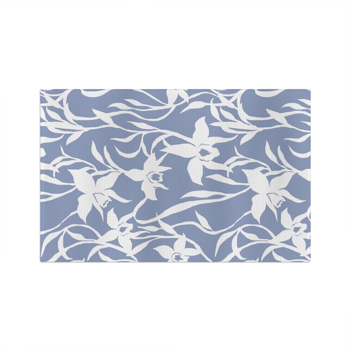 Kitchen Towel Orchid Stone Blue Global Village Kailua Boutique