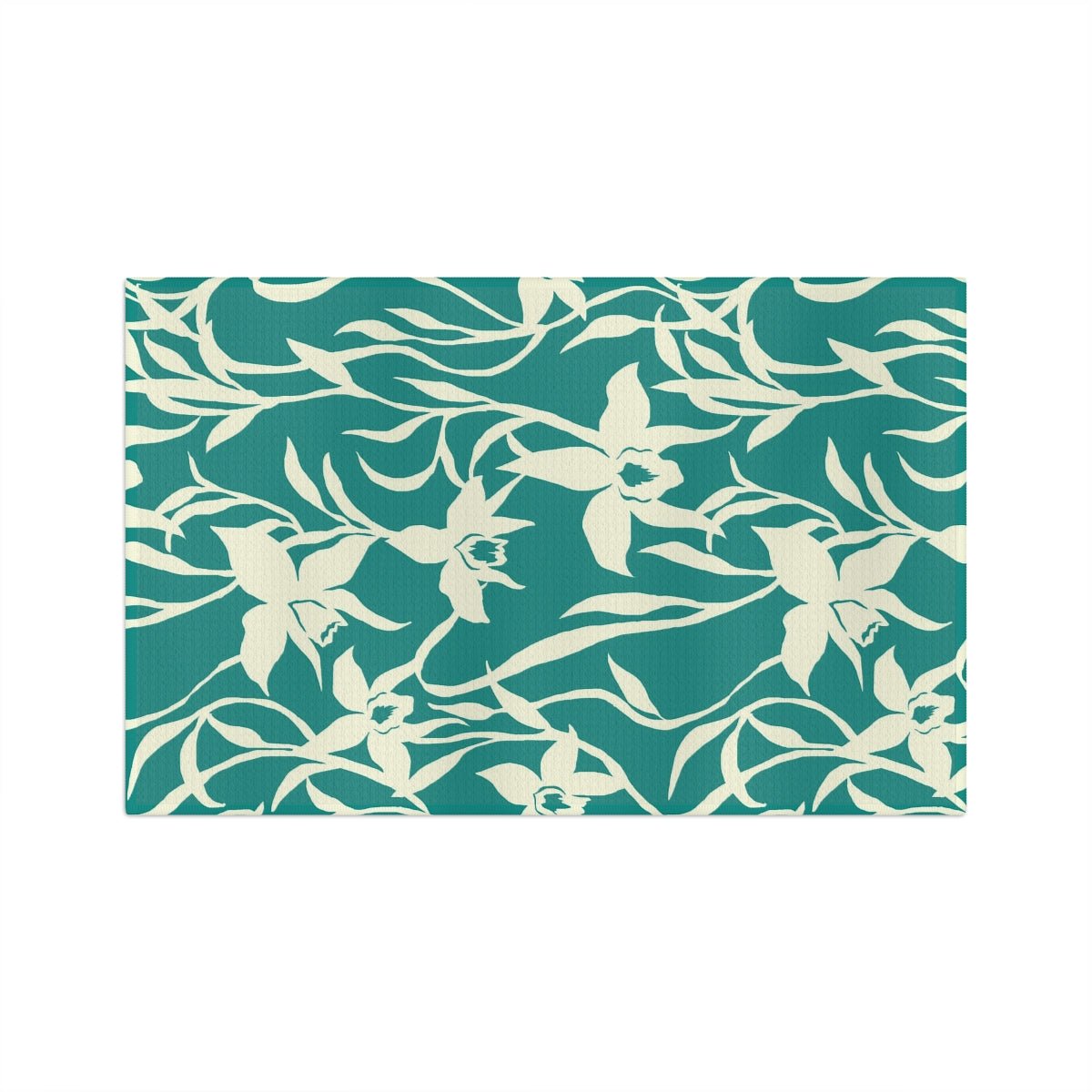 Kitchen Towel Orchid Teal Global Village Kailua Boutique