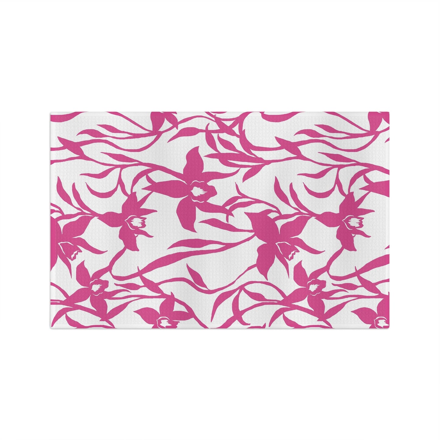 Kitchen Towel Orchid Whimsy Pink - Global Village Kailua Boutique