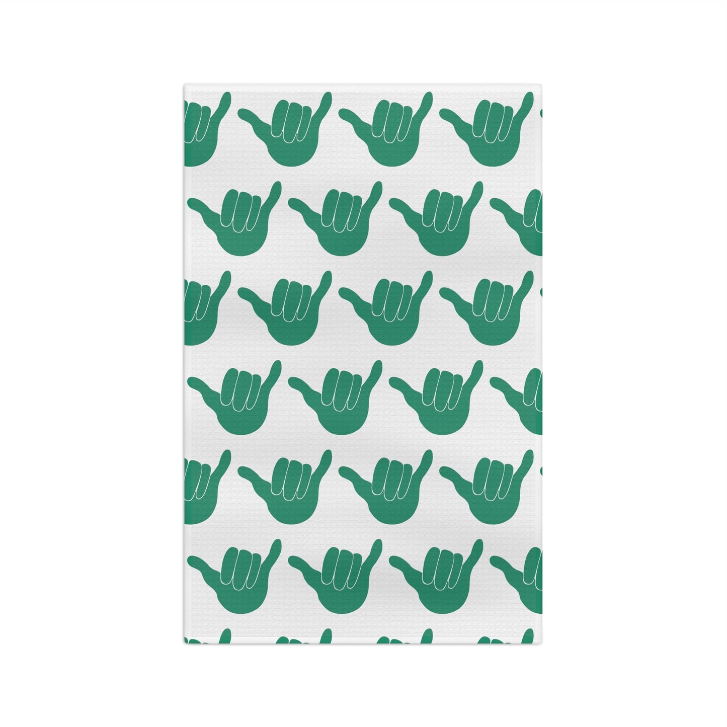 Kitchen Towel Shaka Green - Global Village Kailua Boutique