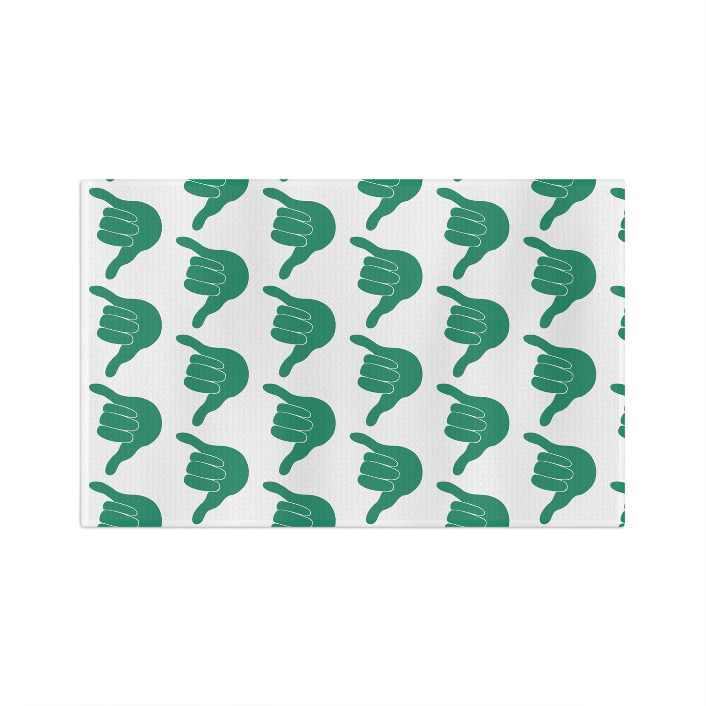Kitchen Towel Shaka Green - Global Village Kailua Boutique