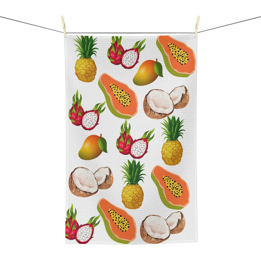 Kitchen Towel Tropical Fruit - Global Village Kailua Boutique