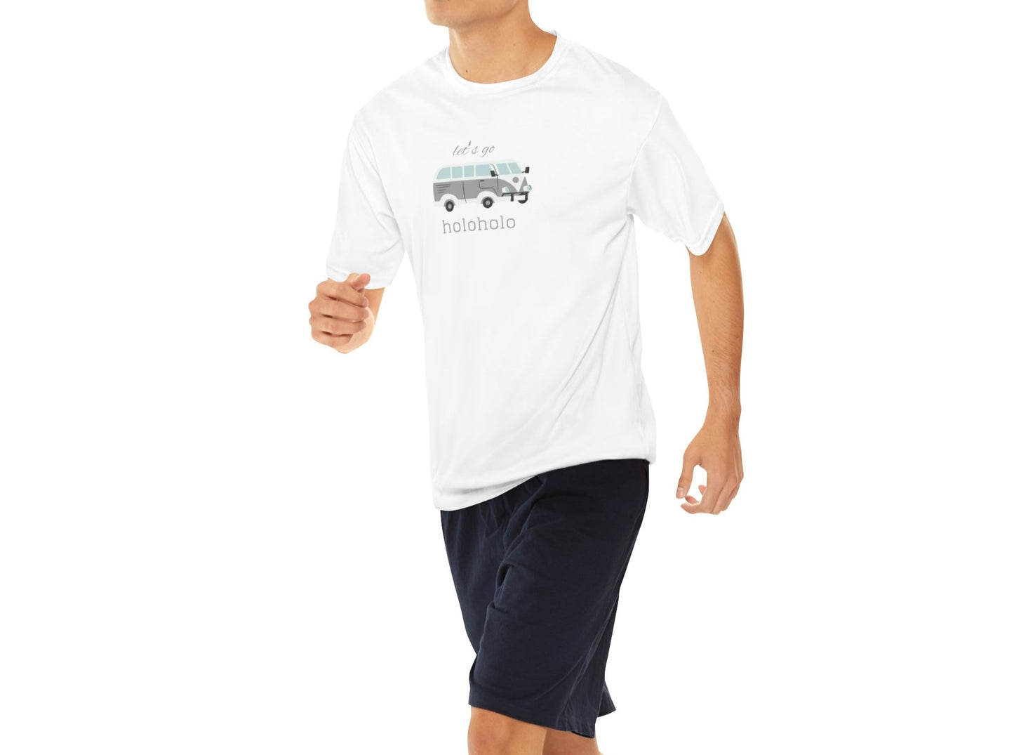 Letʻs Go Holoholo Performance T-Shirt - Global Village Kailua Boutique
