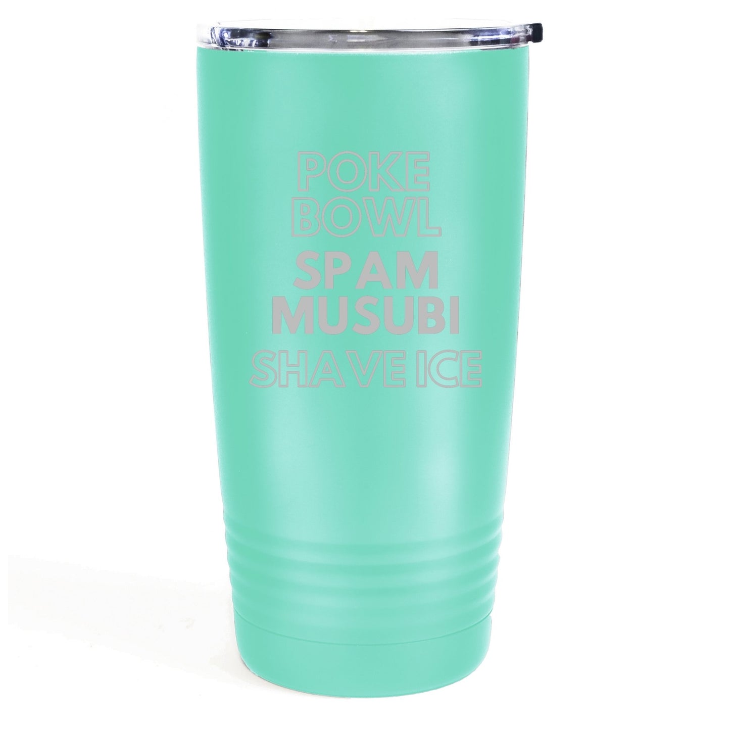 Local Food Faves 20oz Etched Tumbler Global Village Kailua Boutique