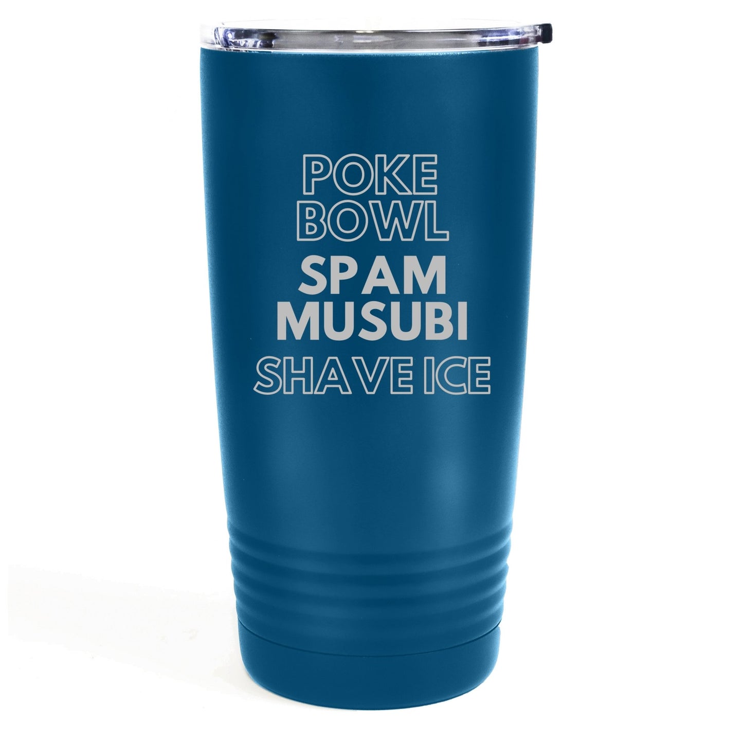 Local Food Faves 20oz Etched Tumbler Global Village Kailua Boutique