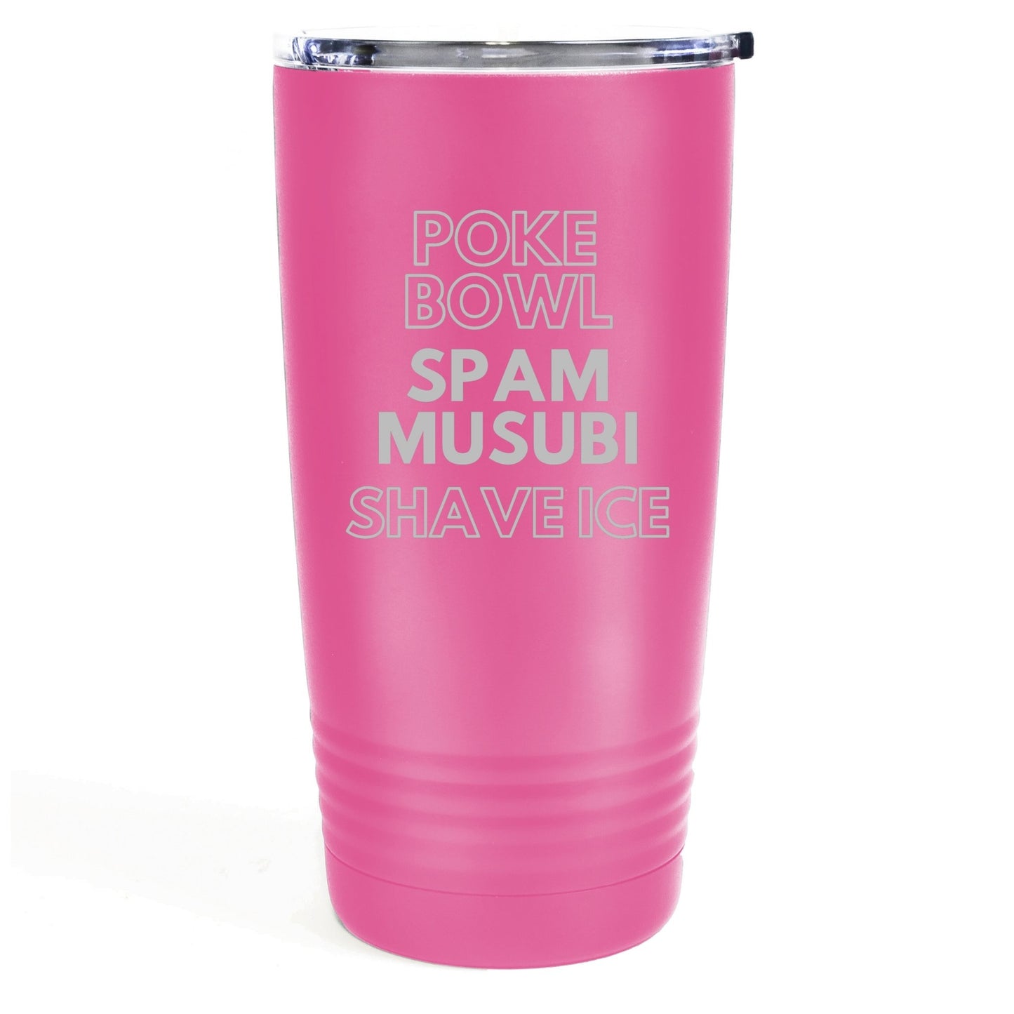 Local Food Faves 20oz Etched Tumbler Global Village Kailua Boutique