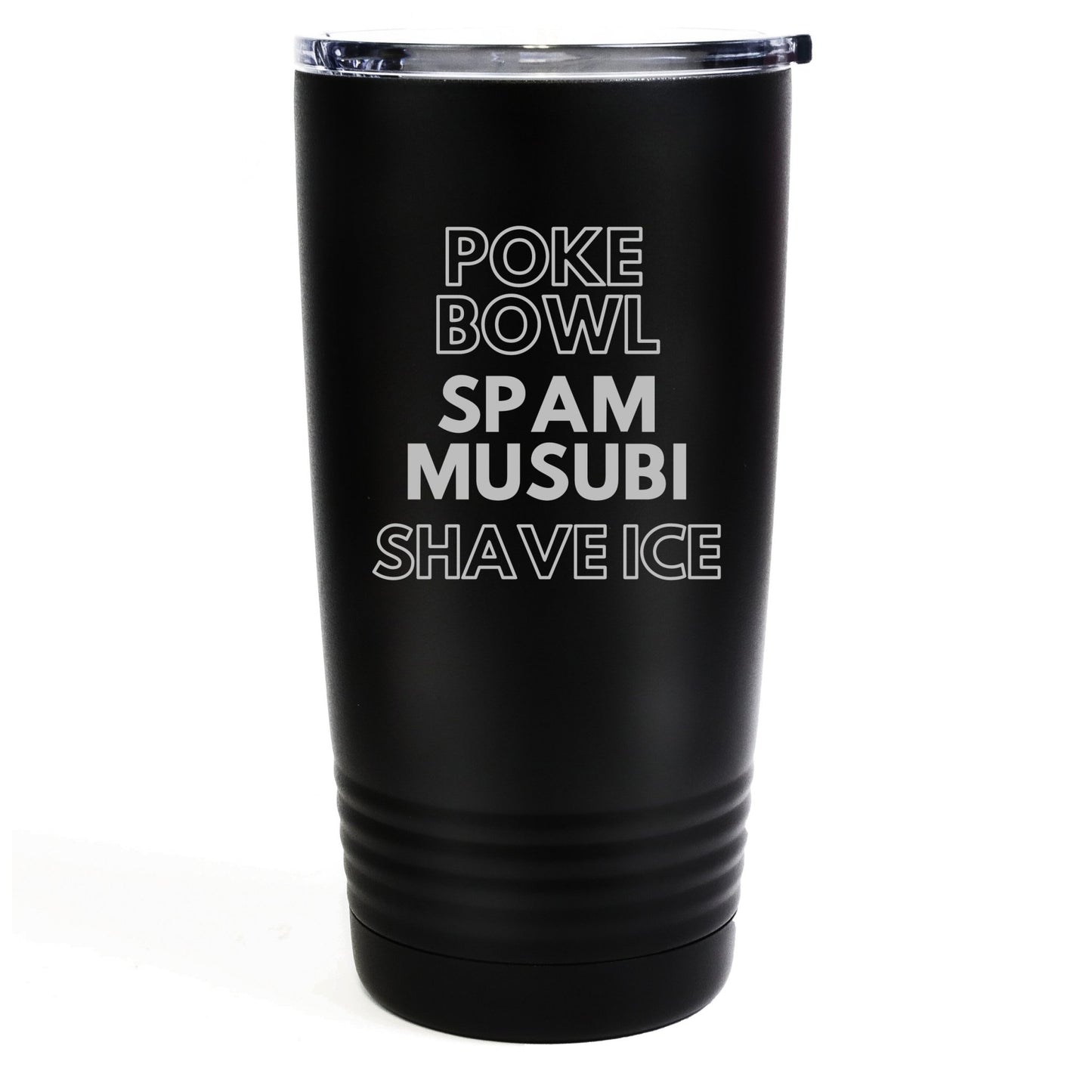 Local Food Faves 20oz Etched Tumbler Global Village Kailua Boutique
