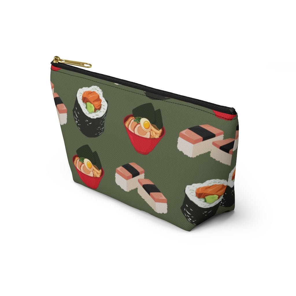 Local Food Faves Zip Pouch with T-Bottom Global Village Kailua Boutique