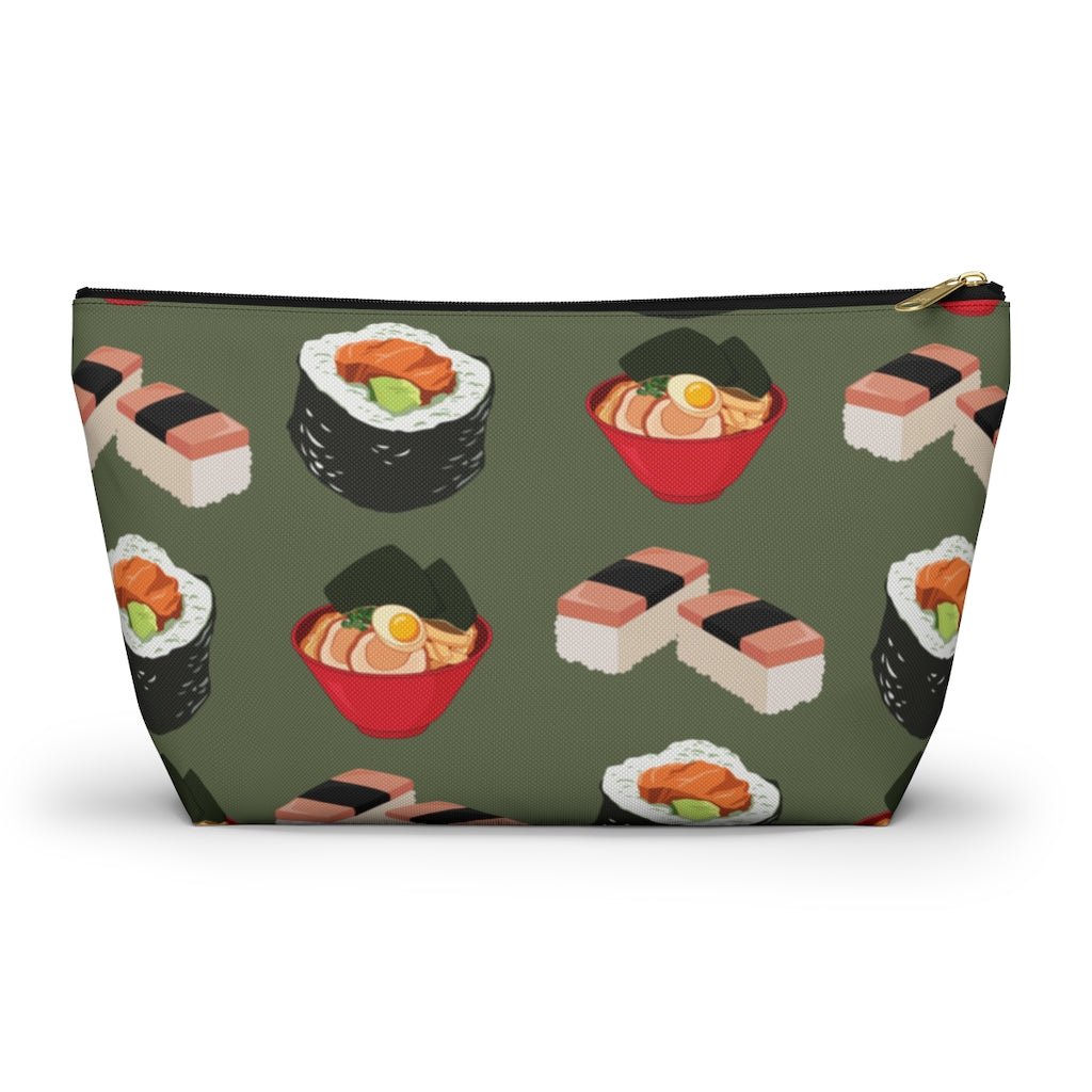Local Food Faves Zip Pouch with T-Bottom Global Village Kailua Boutique