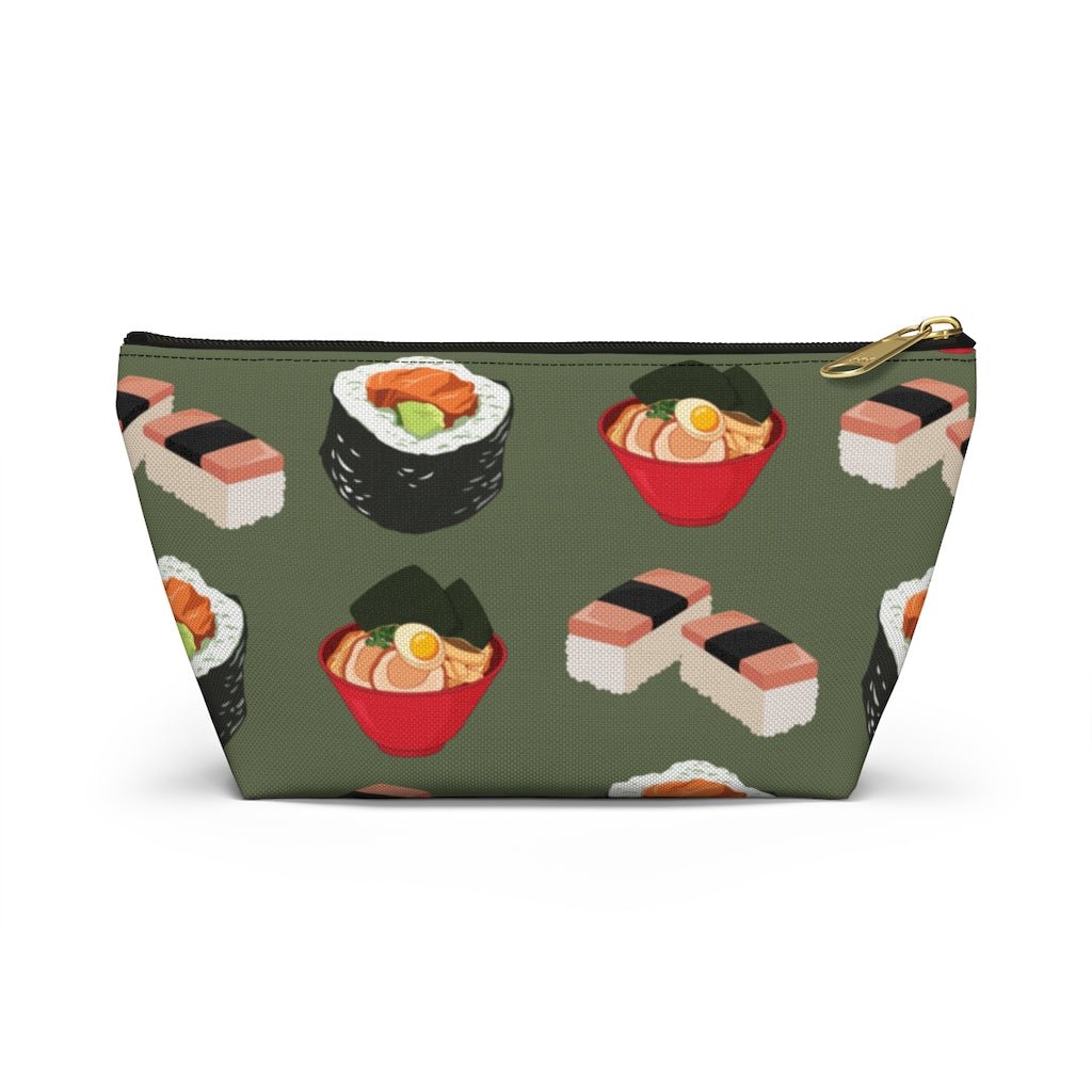 Local Food Faves Zip Pouch with T-Bottom Global Village Kailua Boutique