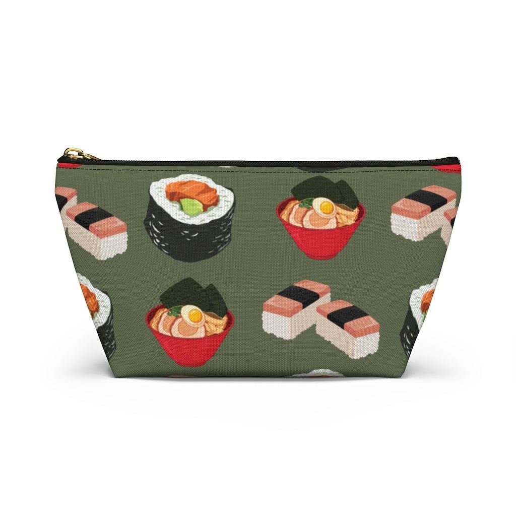 Local Food Faves Zip Pouch with T-Bottom Global Village Kailua Boutique