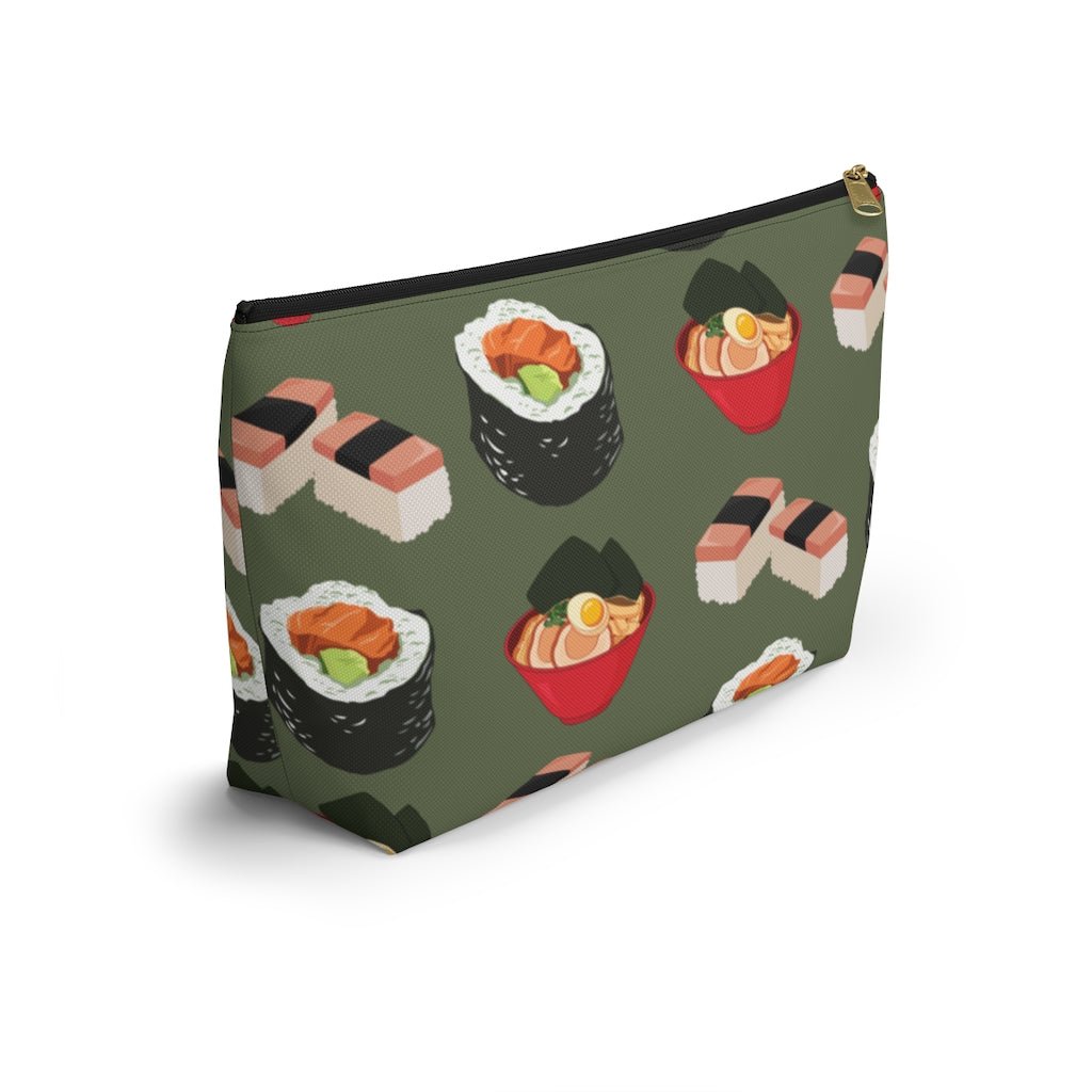 Local Food Faves Zip Pouch with T-Bottom Global Village Kailua Boutique
