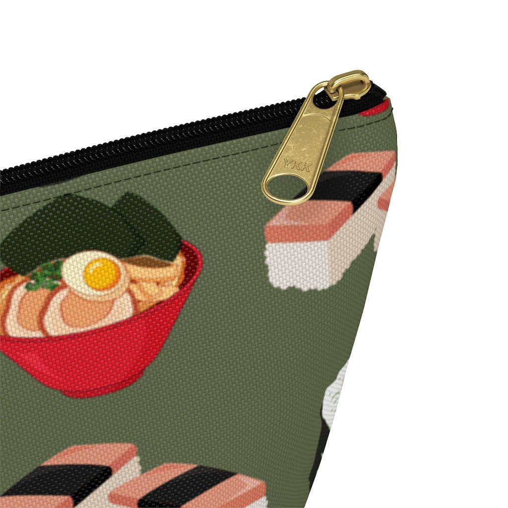 Local Food Faves Zip Pouch with T-Bottom Global Village Kailua Boutique