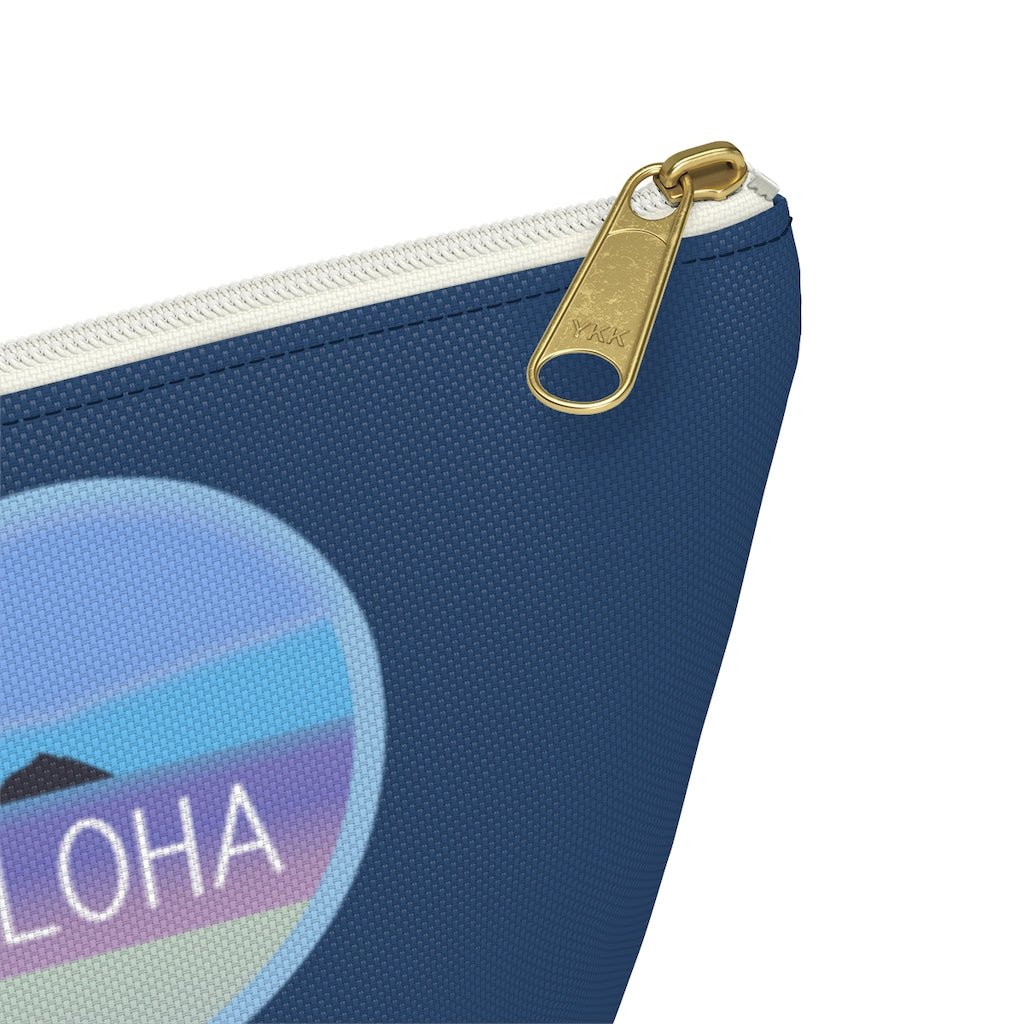 Love + Aloha Zip Pouch with T-Bottom Global Village Kailua Boutique