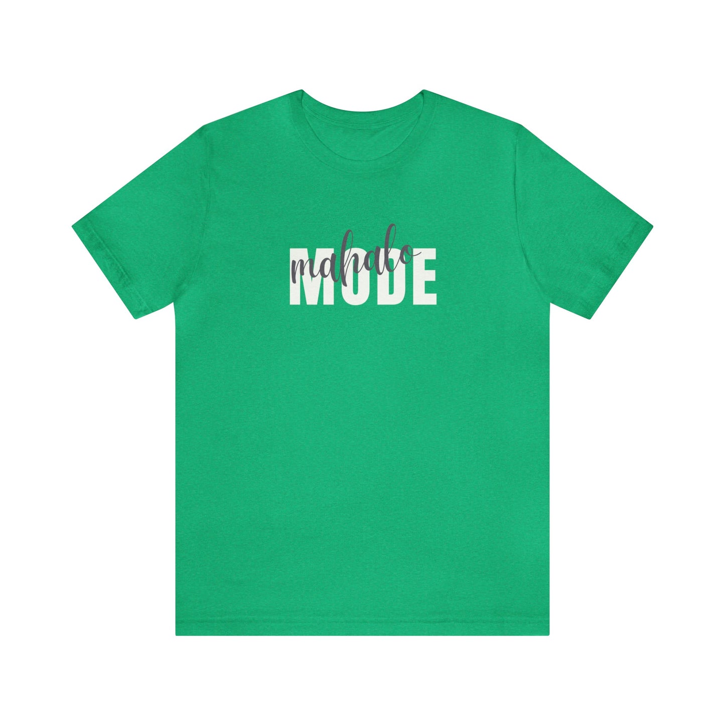 Mahalo Mode Layered Unisex Jersey Short Sleeve Tee - Global Village Kailua Boutique