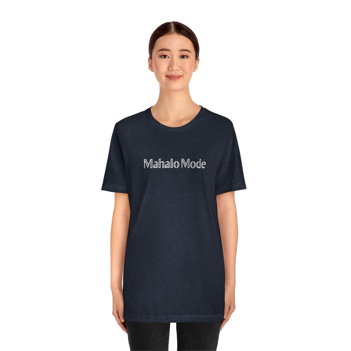 Mahalo Mode Unisex Jersey Tee Global Village Kailua Boutique