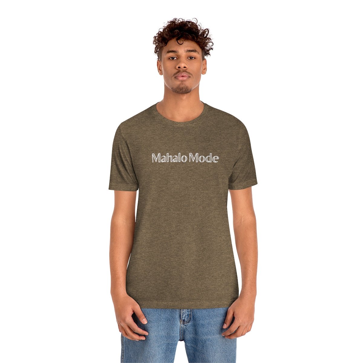 Mahalo Mode Unisex Jersey Tee Global Village Kailua Boutique