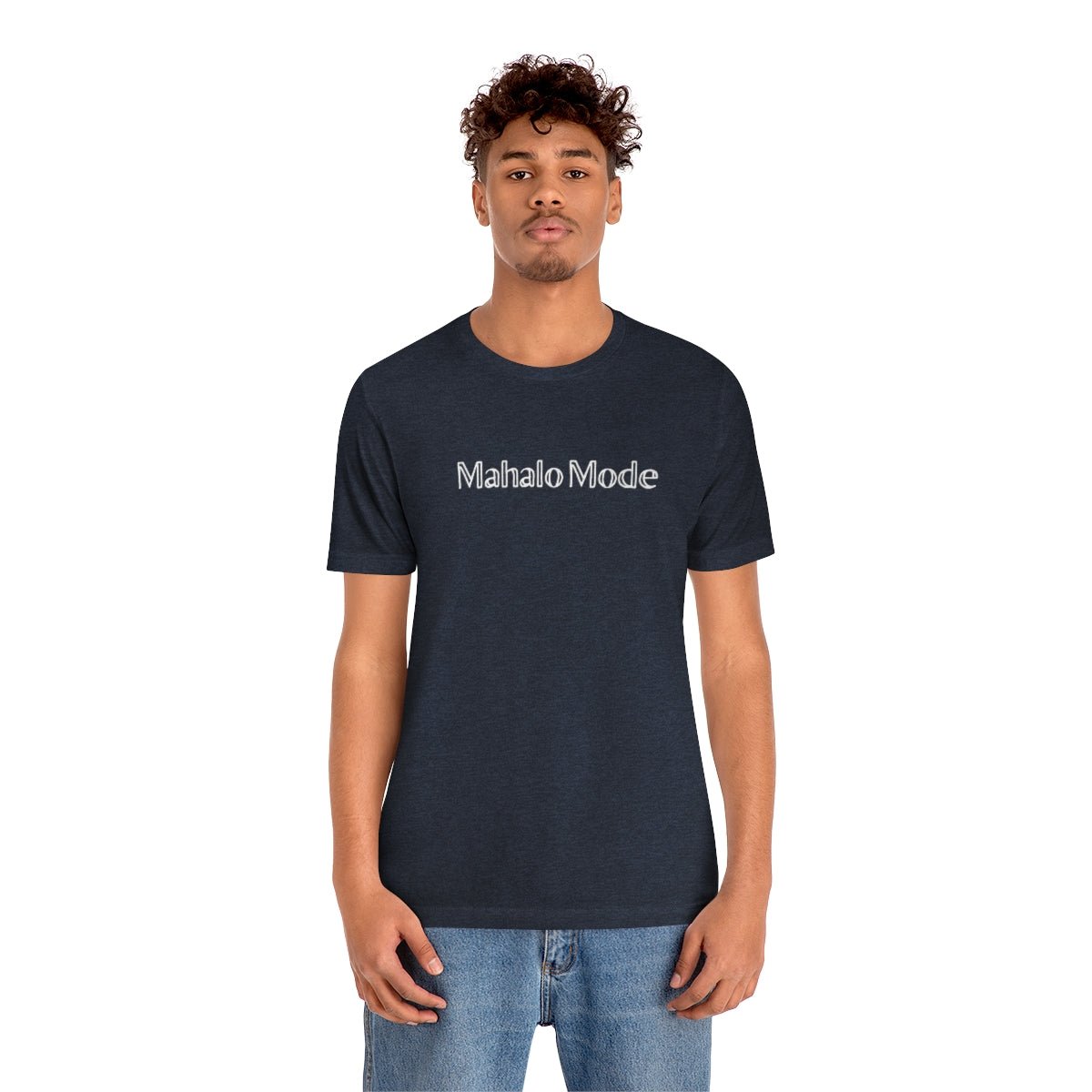 Mahalo Mode Unisex Jersey Tee Global Village Kailua Boutique