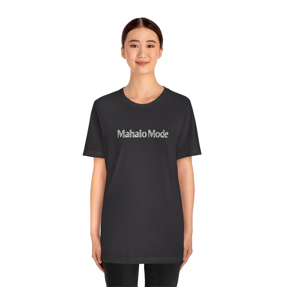 Mahalo Mode Unisex Jersey Tee Global Village Kailua Boutique