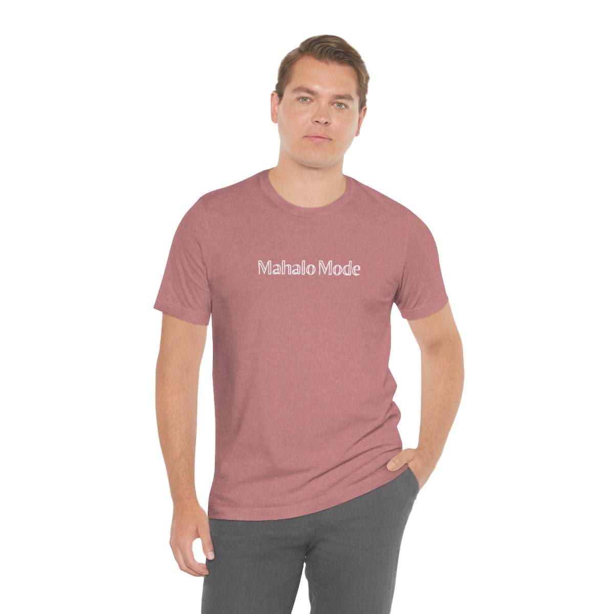 Mahalo Mode Unisex Jersey Tee Global Village Kailua Boutique