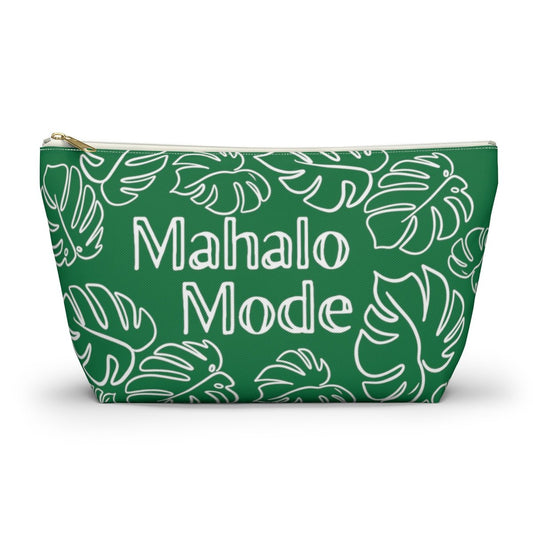 Mahalo Mode Zip Pouch with T-Bottom Global Village Kailua Boutique