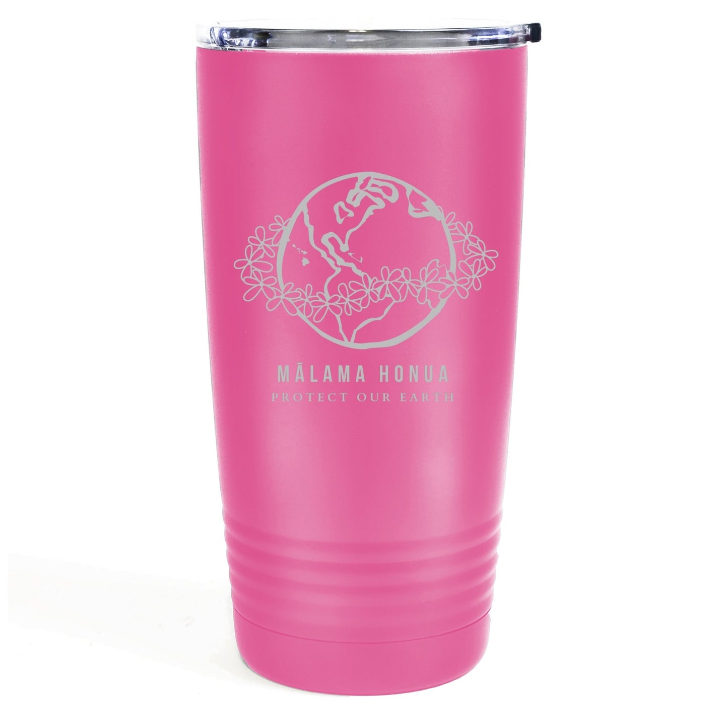 Mālama Honua 20oz Etched Tumbler Global Village Kailua Boutique