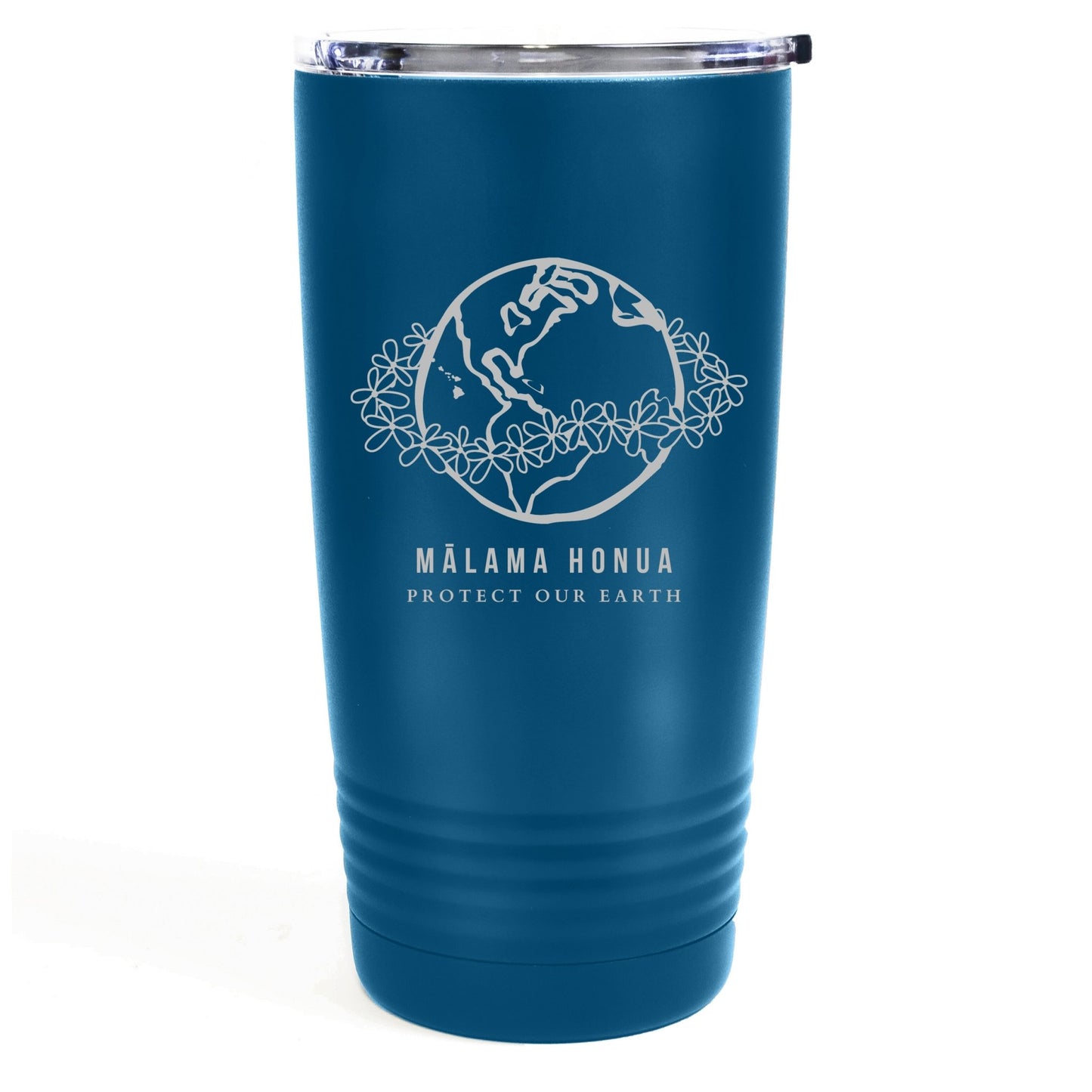 Mālama Honua 20oz Etched Tumbler Global Village Kailua Boutique