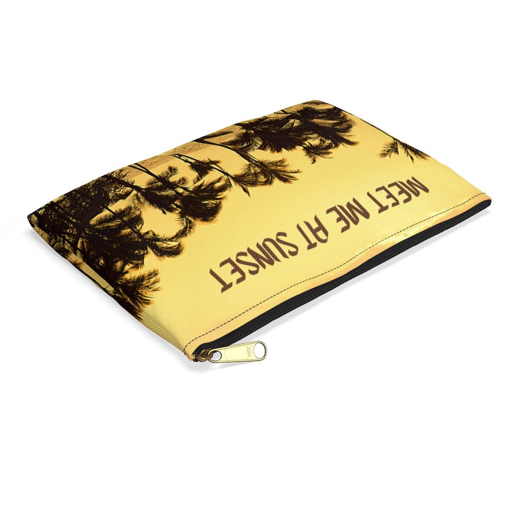 Meet Me at Sunset Zip Pouch Global Village Kailua Boutique