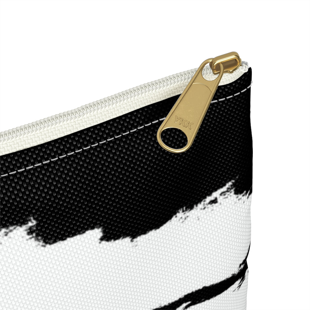 Mokulua Black White Zip Pouch Global Village Kailua Boutique