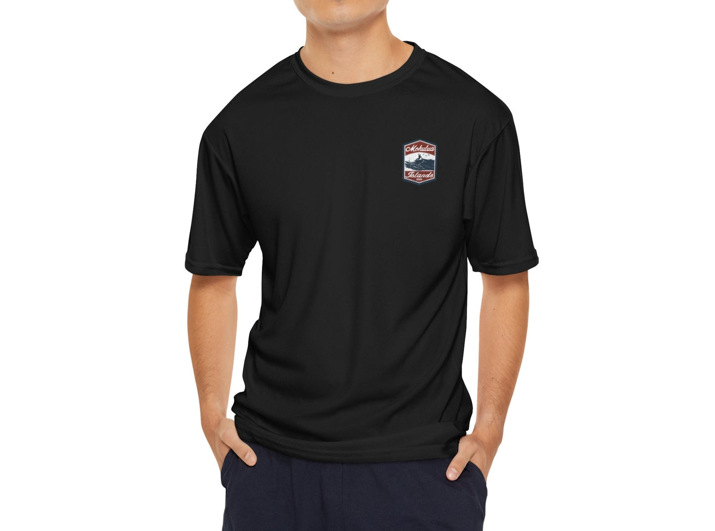 Mokulua Islands Performance T-Shirt - Global Village Kailua Boutique