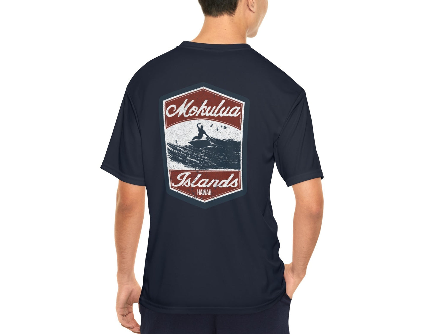 Mokulua Islands Performance T-Shirt - Global Village Kailua Boutique