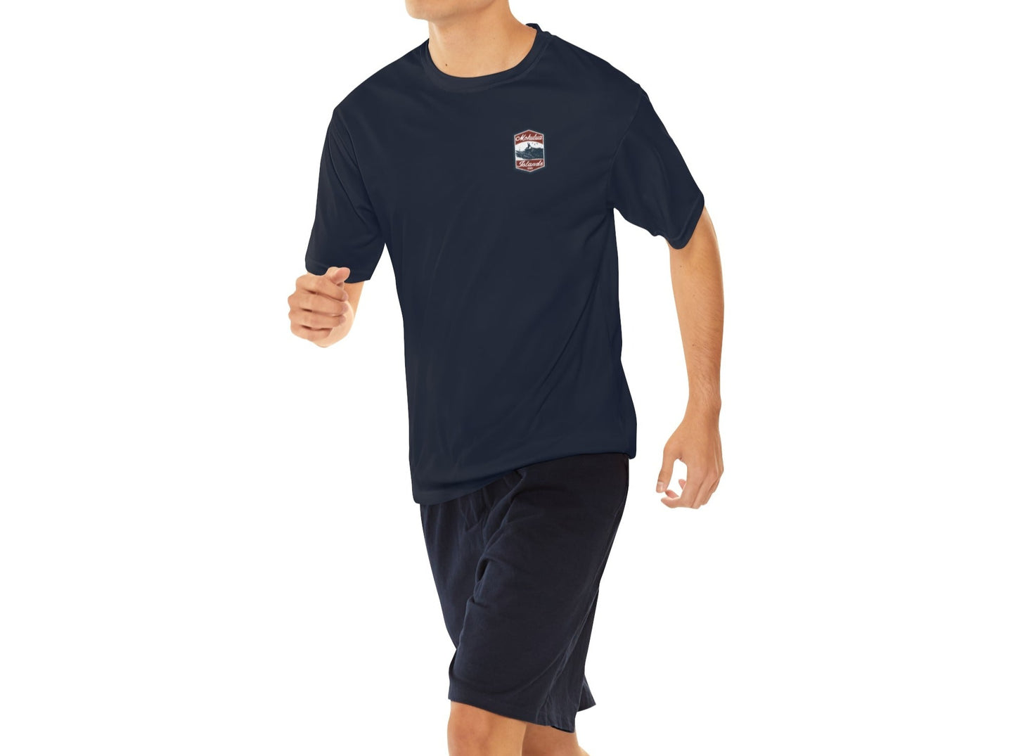 Mokulua Islands Performance T-Shirt - Global Village Kailua Boutique