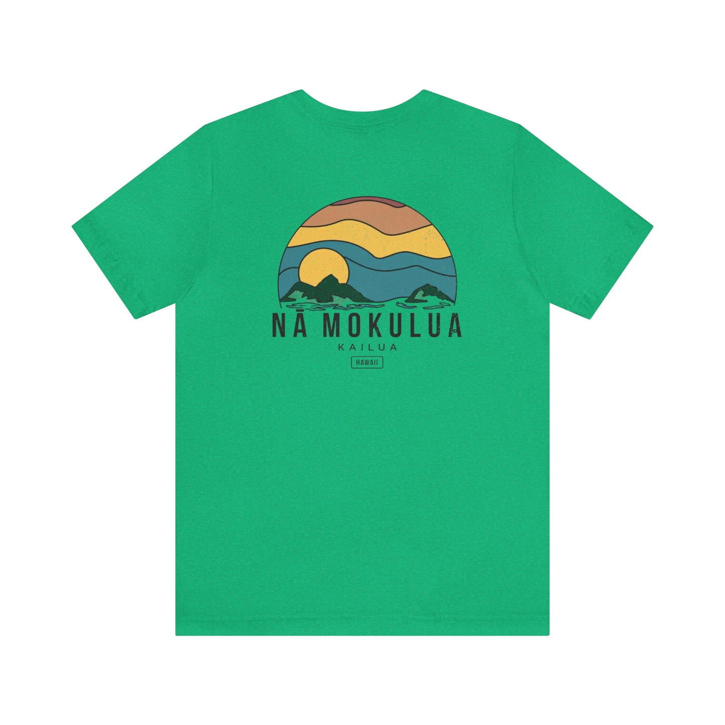Nā Mokulua Wavy Unisex Jersey Short Sleeve Tee - Global Village Kailua Boutique